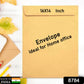 Brown Kraft Envelope for Invitations & Office Use (Mix Size / 1 Pc)