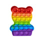 Bear  It Fidget Toys  Stress Relief Rainbow Toy ( 1 pcs )