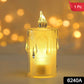 6240a Simple Candles For Home Decoration Crystal Candle Lights