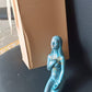 Elegant Resin Kneeling Woman Decorative Statue (1 Pc)