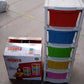 Multipurpose Modular Drawer Organizer Storage Box - 5 Layers