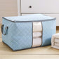 Premium Quilted Foldable Storage Bag With Transparent Window