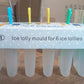 Ice Candy Maker Upgrade sicle Molds Sets 6 Ice  Makers Reusable Ice Lolly Cream Mold Home-Made sicles Mould with Stick