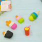 Mini Eraser Set for Kids (5 Pieces) - Fun Designs, Party Favors, School Prizes
