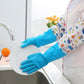2-Pair Large Blue Multipurpose Gloves – Ideal for Washing, Gardening & Cleaning