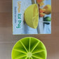 Lemon Shape Flexible Silicone Ice Cube Tray – 8-Slot Round Ice Mold (1 Pc)