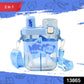 2in1 Dual Compartment Water Bottle With Straw And Adjustable Shoulder Straps (1 Pc  Multi Color)