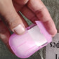 Travel Paper Soap Sheet with Mini Box (20 Sheets in a Pack Approx / Mix Color)