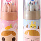 Mini drawing pencils with a cute pencil cutter