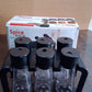 6-Piece Plastic Spice Jar Set with Stand