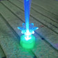LED Candlelight Colourful Candle Decoration LED Light, Diwali (1 Pc / Multicolor Light)