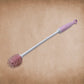 Silicone brush for cleaning water bottles