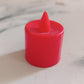 Electrical Candles Diya LED Tea Light, Diwali(1 Pc / Red)