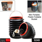 Foldable Storage Bucket , Water Container & Dustbin Multiuse Bucket For Home , Car & Kitchen Use Bucket