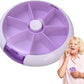 Cute 7-Day Pill Box Dispenser – Portable 7-Grid Medicine Organizer (1 Pc)