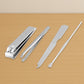 4-in-1 Nail Clipper Kit: Stainless Steel Tools, Manicure Set (Travel Case)