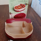 Customized Airtight Food Grade Tiffin Box with 2 in 1 Spoon And 2 Compartment