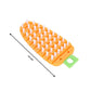 Carrot-Shaped Non-Toxic Vegetable Scrubbing Brush for Fruits & Veggies