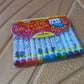 Crayons - 12 Colours Washable Testable Non-Toxic Jumbo Crayons for Toddlers