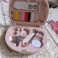 Mini Travel Sewing Kit for Beginners with Threads & Scissors