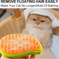 3-in-1 Cat Steamy Brush – Self-Cleaning Pet Grooming & Hair Removal Comb