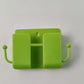 1 Pc Neon Green Wallmount Mobile Stand With Hook