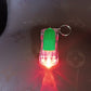 Mini Car Shape LED Keychain Light +(1 Pc, Random Color)