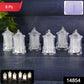 Led Hanging Lantern Style Decorative Flameless Candles (6 Pc)