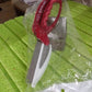 2 in 1 Kitchen Knife Scissor with Spring Locking Hinge and Chopping Board (1 Pc)