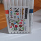 Fancy Art Markers, 24 Colours Double-ended Art (24 Pcs Set)