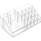 6282 16 Compartment Cosmetic Makeup Jewellery Lipstick Storage Organiser Box Cosmetic Storage Box Make-up Lipstick Organizer  Lipstick Holder Case  Transparent