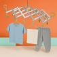 Big Adjustable Clothes Hanger, Windproof Tumble Dryer, Extendable, Socks Washing Liner, Plastic Drying Rack, Sock Hanger, Foldable Hanger, Underwear Dryer with 29 Clips
