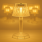 2in1 Transparent Mini Crystal Table Lamp with Reflection Light