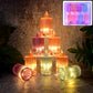 Decorative Flameless Electronic Led Candle Light Set (8 Pc)