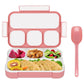 5212 Lunch Box 4 Compartment With Leak Proof Lunch Box For School  Office Use