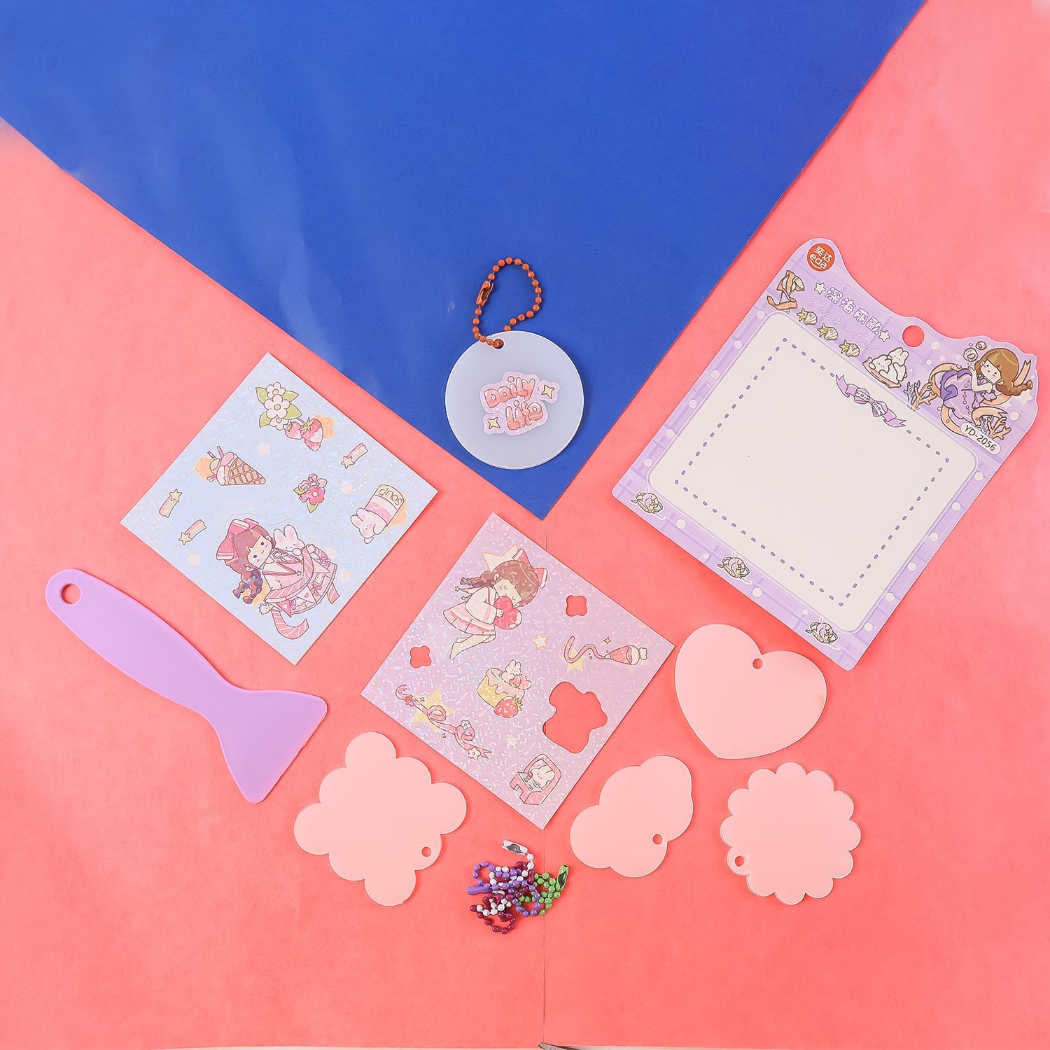 Art Keyring Making Kit