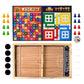 Retro Wooden Family Game Set