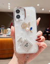 Transparent Rubber Gel TPU (Soft) Phone Case with Bracelet - iPhone 15  Pro Max