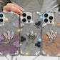 Diamond Leaves TPU (Soft) Handmade Bling Phone Case - iPhone 16 Pro Max