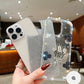 Diamond Leaves TPU (Soft) Handmade Bling Phone Case - iPhone 16 Pro Max