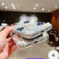 Diamond Leaves TPU (Soft) Handmade Bling Phone Case - iPhone 16 Pro Max
