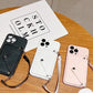 Card Wallet (Black)iPhone 14 Pro Max | Lanyard Strap PU Leather Camera Protection Phone Case - iPhone 14 Pro max