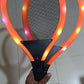 Lightweight badminton set with LED features