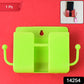 Compact Neon Green Wall Phone Holder 