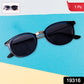 Blue UV Protected Round Sunglasses