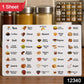 Flavor Mark Spice Jar Labels