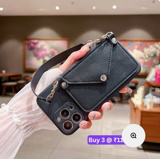 Card Keeper with Lanyard strap