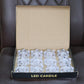 Set Of 12 Led Crystal-effect Flameless Smokeless Candles
