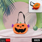 Portable Halloween pumpkin candy bag, non-woven for trick or treat