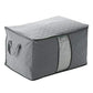 Premium Quilted Foldable Storage Bag With Transparent Window